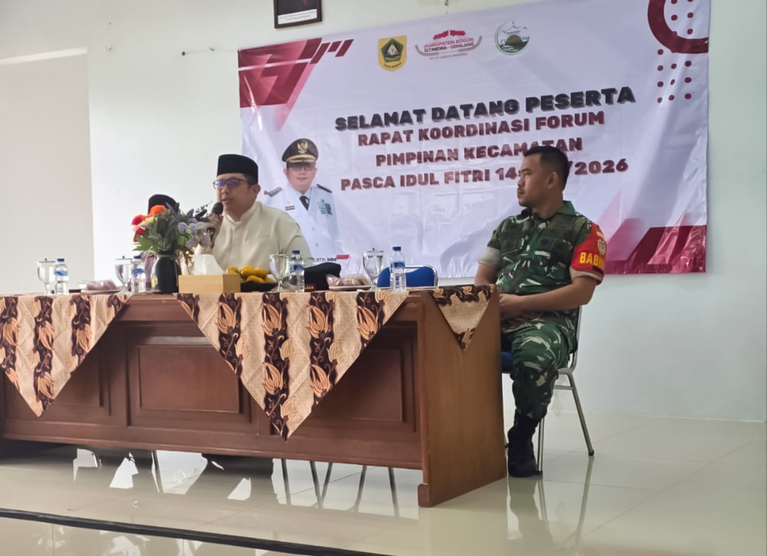 Pasca Idul Fitri Forkopimcam Cigombong Perkuat Sinergi